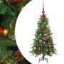 Árbol de Navidad artificial con ramas articuladas Verde 120 cm