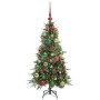 Árbol de Navidad artificial con ramas articuladas Verde 120 cm