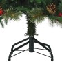 Árbol de Navidad artificial con ramas articuladas Verde 150 cm