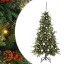 Árbol de Navidad artificial con ramas articuladas Verde 150 cm