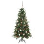 Árbol de Navidad artificial con ramas articuladas Verde 150 cm