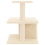 Cat scratching post with cream sisal posts 48 cm by vidaXL, Cat furniture - Ref: Foro24-171786, Price: 30,82 €, Discount: %