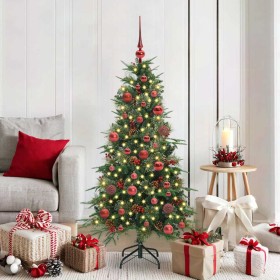 Árbol de Navidad artificial con ramas articuladas Verde 150 cm
