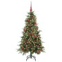 Árbol de Navidad artificial con ramas articuladas Verde 150 cm