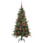 Árbol de Navidad artificial con ramas articuladas Verde 150 cm