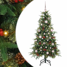 Árbol de Navidad artificial con ramas articuladas Verde 150 cm