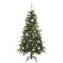 Árbol de Navidad artificial con ramas articuladas Verde 150 cm