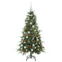Árbol de Navidad artificial con ramas articuladas Verde 150 cm