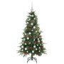 Árbol de Navidad artificial con ramas articuladas Verde 150 cm