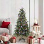 Árbol de Navidad artificial con ramas articuladas Verde 150 cm