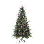 Árbol de Navidad artificial con ramas articuladas Verde 150 cm