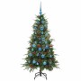 Árbol de Navidad artificial con ramas articuladas Verde 150 cm