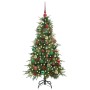 Árbol de Navidad artificial con ramas articuladas Verde 150 cm