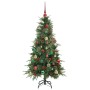 Árbol de Navidad artificial con ramas articuladas Verde 150 cm
