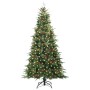 Árbol de Navidad artificial con ramas articuladas Verde 180 cm