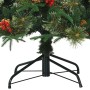 Árbol de Navidad artificial con ramas articuladas Verde 180 cm