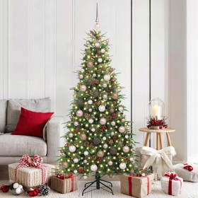 Árbol de Navidad artificial con ramas articuladas Verde 180 cm