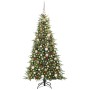 Árbol de Navidad artificial con ramas articuladas Verde 180 cm