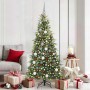 Árbol de Navidad artificial con ramas articuladas Verde 180 cm