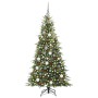 Árbol de Navidad artificial con ramas articuladas Verde 180 cm