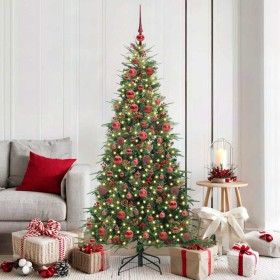 Árbol de Navidad artificial con ramas articuladas Verde 180 cm