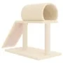 Cat scratching post with tunnel and cream ladder 55.5 cm by vidaXL, Cat furniture - Ref: Foro24-171789, Price: 37,93 €, Disco...