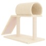 Katzenkratzbaum mit Tunnel und cremefarbener Leiter 55,5 cm von vidaXL, Katzenmöbel - Ref: Foro24-171789, Preis: 38,77 €, Rab...