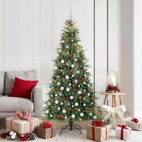 Árbol de Navidad artificial con ramas articuladas Verde 180 cm
