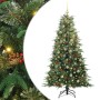 Árbol de Navidad artificial con ramas articuladas Verde 180 cm