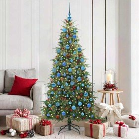Árbol de Navidad artificial con ramas articuladas Verde 180 cm
