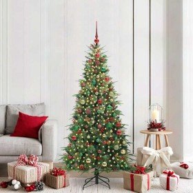 Árbol de Navidad artificial con ramas articuladas Verde 180 cm