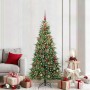 Árbol de Navidad artificial con ramas articuladas Verde 180 cm