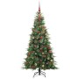 Árbol de Navidad artificial con ramas articuladas Verde 180 cm