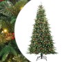 Árbol de Navidad artificial con ramas articuladas Verde 210 cm