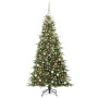 Árbol de Navidad artificial con ramas articuladas Verde 210 cm