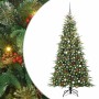 Árbol de Navidad artificial con ramas articuladas Verde 210 cm