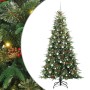 Árbol de Navidad artificial con ramas articuladas Verde 210 cm