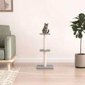 Cat scratching post with light gray sisal posts 73 cm by vidaXL, Cat furniture - Ref: Foro24-172035, Price: 26,44 €, Discount: %