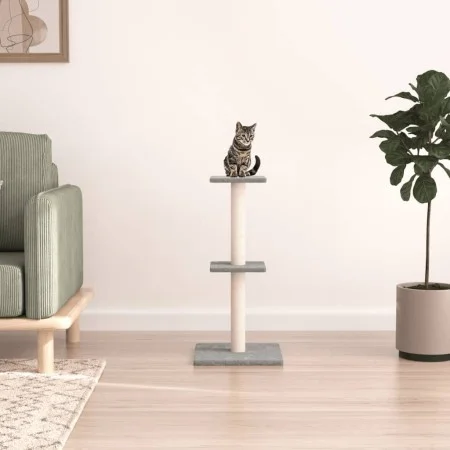 Cat scratching post with light gray sisal posts 73 cm by vidaXL, Cat furniture - Ref: Foro24-172035, Price: 26,44 €, Discount: %