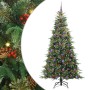 Árbol de Navidad artificial con ramas articuladas Verde 210 cm