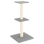 Katzenkratzbaum mit hellgrauen Sisalstämmen 73 cm von vidaXL, Katzenmöbel - Ref: Foro24-172035, Preis: 24,73 €, Rabatt: %