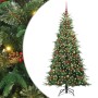 Árbol de Navidad artificial con ramas articuladas Verde 210 cm