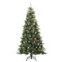 Árbol de Navidad artificial con ramas articuladas Verde 240 cm