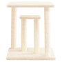 Cat scratching posts with cream platforms 50 cm by vidaXL, Cat furniture - Ref: Foro24-172043, Price: 38,71 €, Discount: %