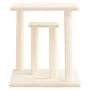 Cat scratching posts with cream platforms 50 cm by vidaXL, Cat furniture - Ref: Foro24-172043, Price: 38,05 €, Discount: %