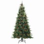 Árbol de Navidad artificial con ramas articuladas Verde 240 cm
