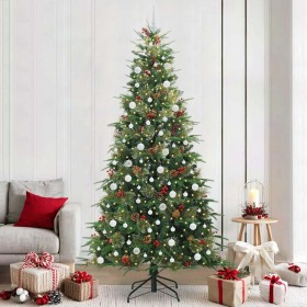 Árbol de Navidad artificial con ramas articuladas Verde 240 cm