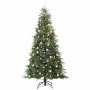 Árbol de Navidad artificial con ramas articuladas Verde 240 cm