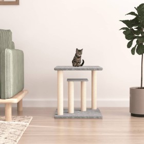 Hellgraue Katzenkratzbäume mit Plattformen 50 cm von vidaXL, Katzenmöbel - Ref: Foro24-172044, Preis: 39,55 €, Rabatt: %