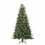 Árbol de Navidad artificial con ramas articuladas Verde 240 cm